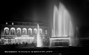 Illumination: The Fountain and The Regent at Night