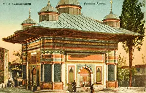 Ahmet: Fountain of Sultan Ahmet III - Constantinople