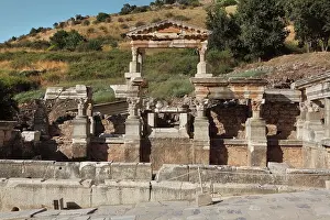 Nymphaeum: Fountain of Trajan, Ephesus, Izmir, Turkey