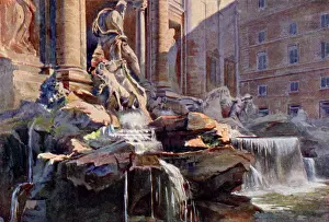 Trevi: FOUNTAIN OF TREVI/ROME