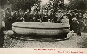 Wilts: The Fountain, Wilton, Wiltshire - Inauguration ceremony
