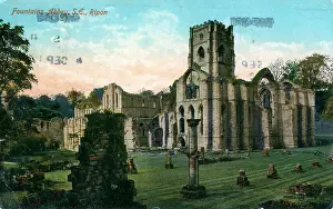 Fountains: Fountains Abbey, Ripon, Yorkshire