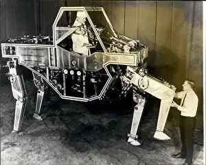 Mobility: Four-legged robot developed by GEC for US Army
