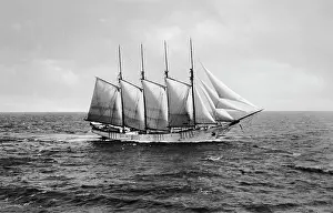 Fotothek: Four-Mast Sailing Ship around 1928