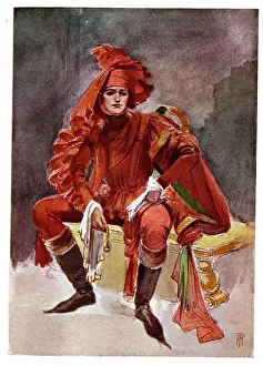 Tights: Fourteenth century German student