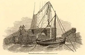 1756: The fourth Eddystone lighthouse built on the Stone
