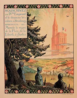 Hansi: Fourth French War Loan poster