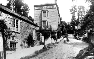 Fowey: Fowey, Ferry Hotel c1955