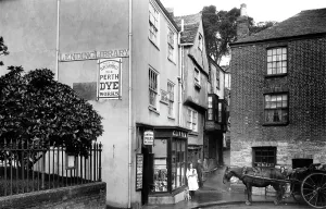 Fowey: Fowey, South Street 1908