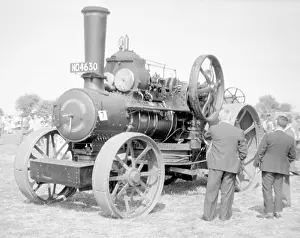 Implements: Fowler Ploughing Engine NO4630 Wilbur