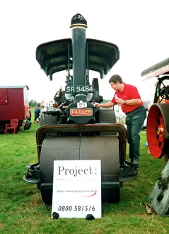 Regn: Fowler Road Roller number: 19546, Bonny Lass