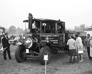 Regn: Fowler Road Roller number: 22596, Evening Star