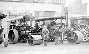 Aveling: Fowler Road Roller, regn. FF 4913