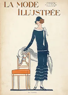 Flounces: Fox Fur Stole 1924