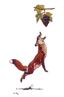 Harry Rountree: FOX AND GRAPES (R)