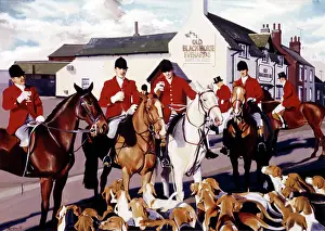 Foxhunters: Fox Hunters toast a day on the hunt at their local
