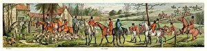 Huntsmen: Fox hunting, the kill 1820
