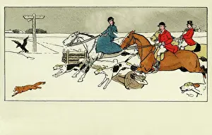 Eliott: Fox hunting scene