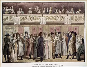 Interlude: The foyer of the Montansier Theatre, Paris