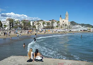 Marina: Fragata beach, Sitges, Catalonia, Spain