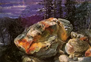 Ruskin: Fragment of the Alps, by John Ruskin