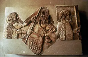 Khorsabad: Fragment of an Assyrian relief