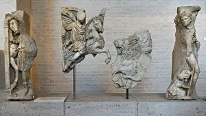 Bravery: Fragment of a sarcophagus. About 270 AD