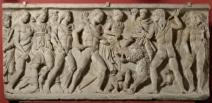Meleager: Fragment of sarcophagus