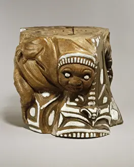 Pilaster: Fragment of a stoneware pilaster
