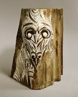 Pilaster: Fragment of a stoneware pilaster