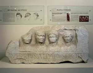 Augustan: Fragments of a funeral relief