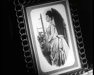 221b: Framed Photo Of Irene Adler in a Mock-up Of