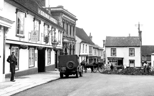 Framlingham: Framlingham, Market Hill c1955