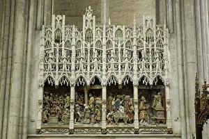 Molding: France. Amiens. Cathedral of Our Lady