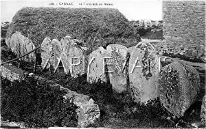 Carnac: FRANCE/ARCHAE/CARNAC