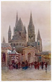 Hommes: FRANCE/CAEN ABBAYE 1904
