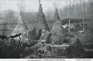 Corral: France - Conical mud huts