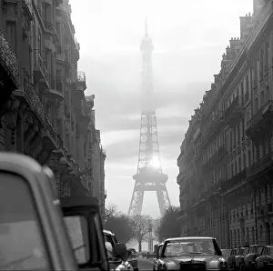 Straenszene: France - Eiffel Tower 1970