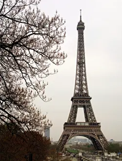 Gustave: France. Paris. Eiffel Tower by Gustave Eiffel (1832-1923). I