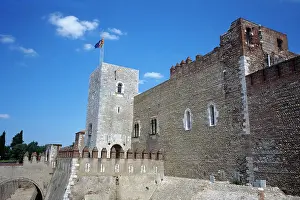 Moat: France. Perpignan. Palace of the Kings of Majorca