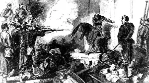 Revolts: France, rebellion of the Paris Commune, execution