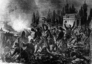 Lachaise: France, revolt of the Paris Commune, March/May