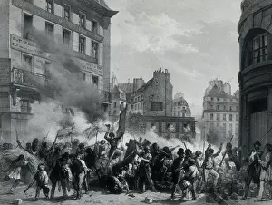 Liberalism: France. Revolution of 1848. Fight and taking