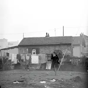 Straenszene: France - Slum 1970