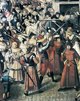 Militiaman: France. Wars of Religion. Procession of the Holy