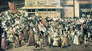 Militiaman: France. Wars of Religion. Procession of the Holy