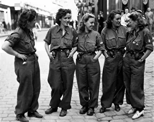 Mopping: FRANCE-- These women are members of the ?