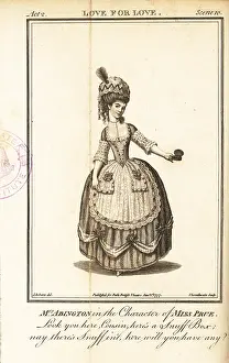 Esteemed: Frances Abington in the character of Miss Prue in