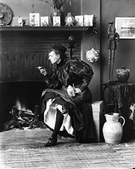 Self Portrait: Frances Benjamin Johnston, American Photographer