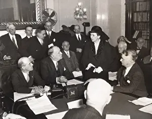 Testified: Frances Perkins, Sec. of Labor testifying before